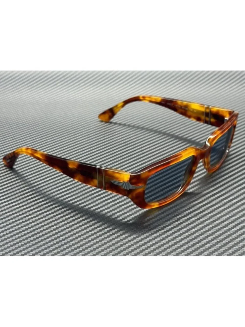 New Persol Men  Brown Tortoise Sunglasses 55-20-145